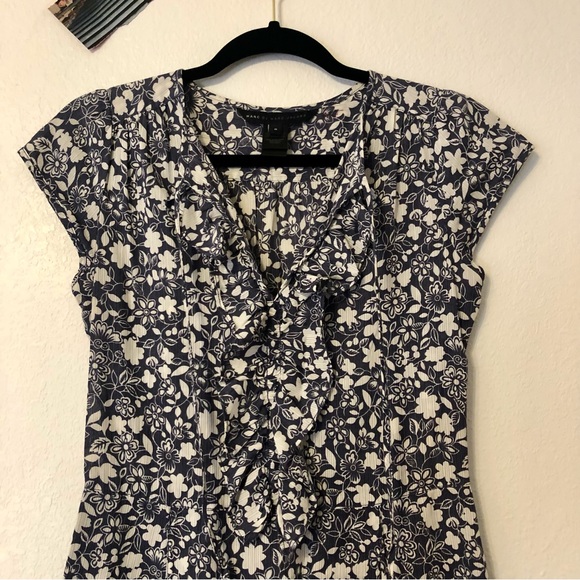 Marc By Marc Jacobs Blue Floral Dress - Picture 11 of 13